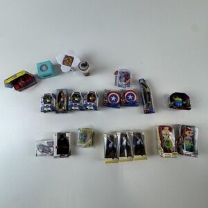 Disney Marvel Toy Story Lot Buzz Lightyear Avengers Beast Ariel Tinker Bell